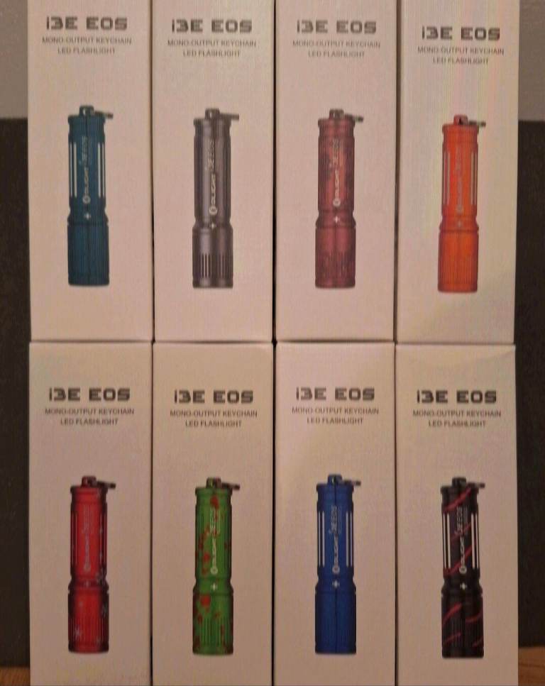 Torch collection Olight and Klarus brand new will post very rare 