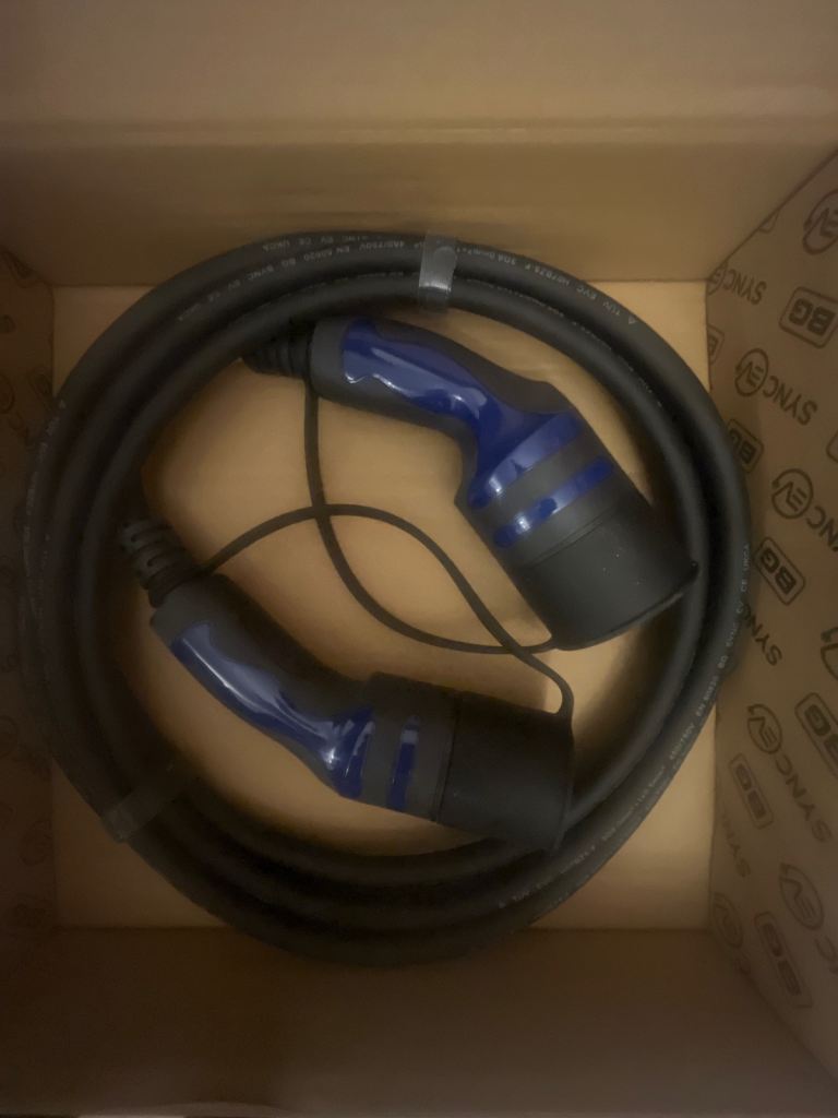 BRAND NEW BG Sync Electric Charging Cable 5m 