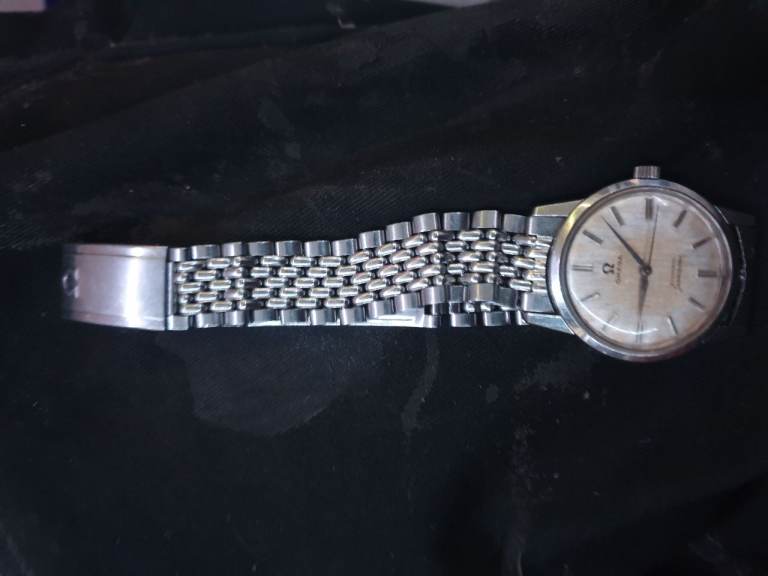 Vintage Omega Automatic Watch – Silver, Good Condition