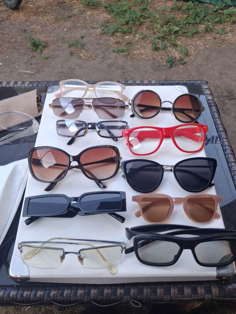 Job Lot of Sunglasses and Glasses - Various Styles, Good Condition