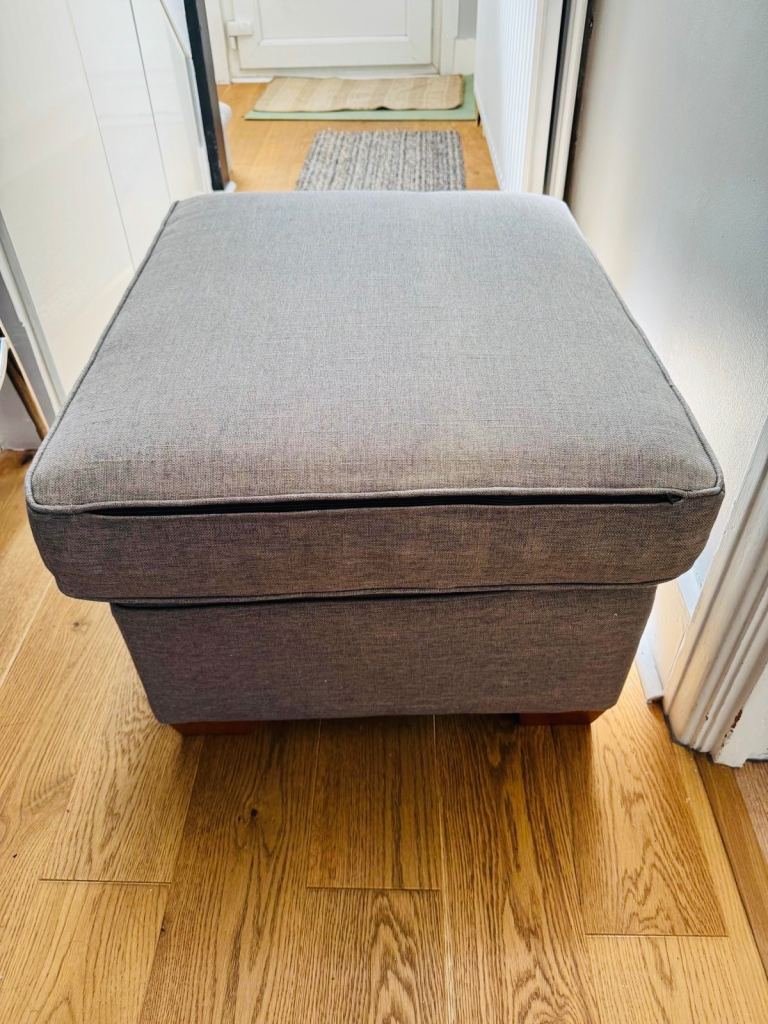 Grey Foot Stool 
