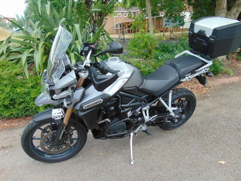 Triumph Tiger Explorer 1215 2012 shaft drive Tourer full luggage full service