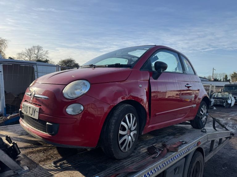 Fiat 500c 1.2 2010 red BREAKING FOR PARTS 