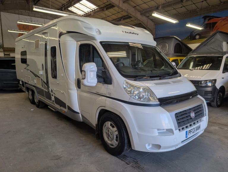 HOBBY TOSKANA EXCLUSIVE 750 FOUR BERTH MOTORHOME FIAT DUCATO 3.0 FIXED REAR BEDS