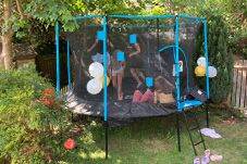 TP swing frame and trampoline for free