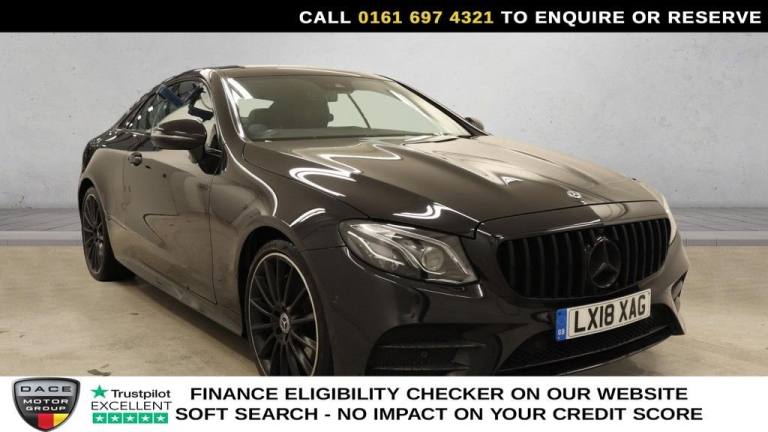 2018 Mercedes-Benz E Class E220d AMG Line Premium Plus 2dr 9G-Tronic COUPE DIESEL Automatic