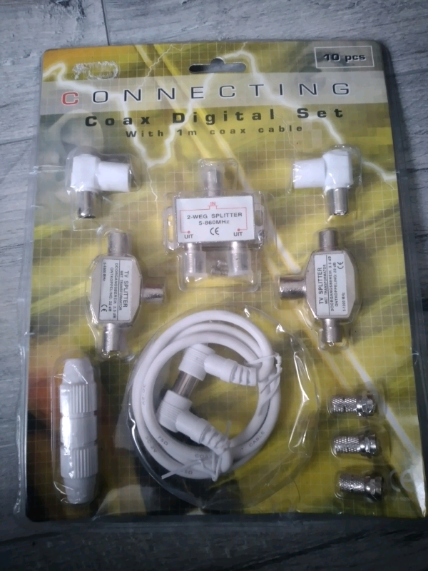 Connecting Coax Digital Set NEW