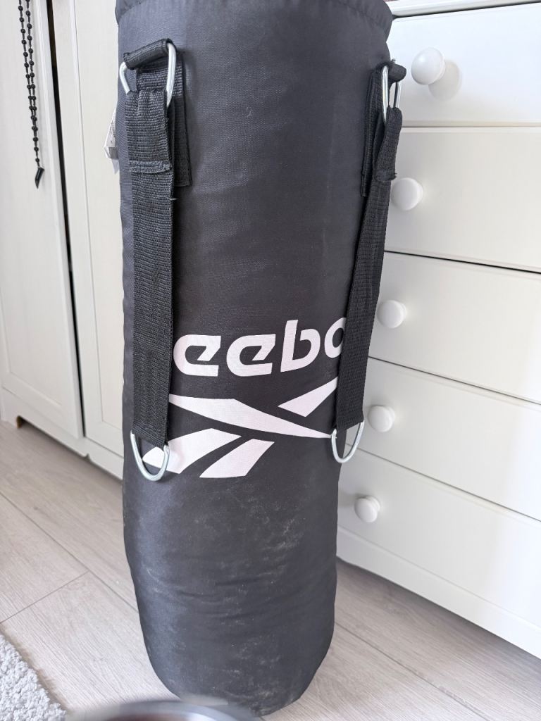 Reebok punching bag 