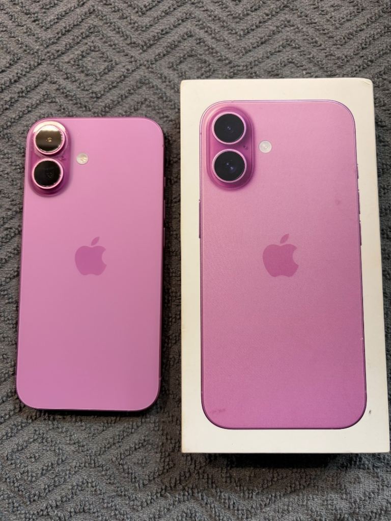 Apple iPhone 16 Pink 128gb Unlocked 