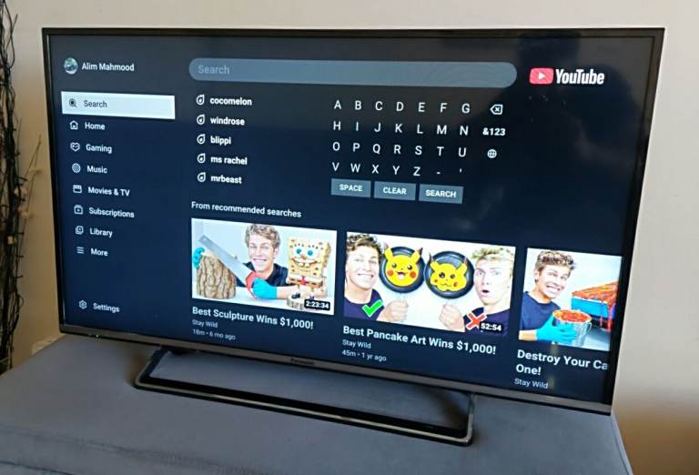 Panasonic 40 inch Smart TV, Apps Like YouTube, Netflix, Prime Video Etc, Great TV