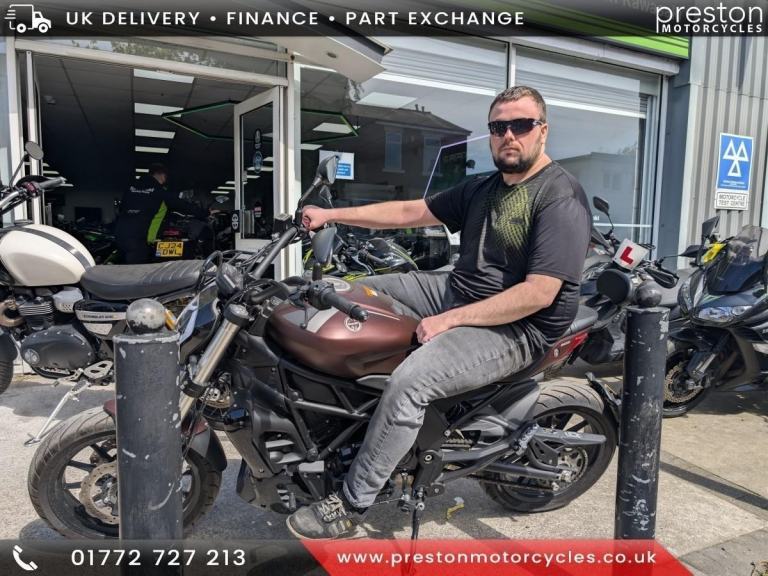 Benelli 502 502C Cruiser Custom Motorcycle 500cc A2 Compliant  Low Seat Diave...