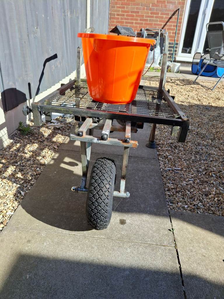 Small fishing barrow and table