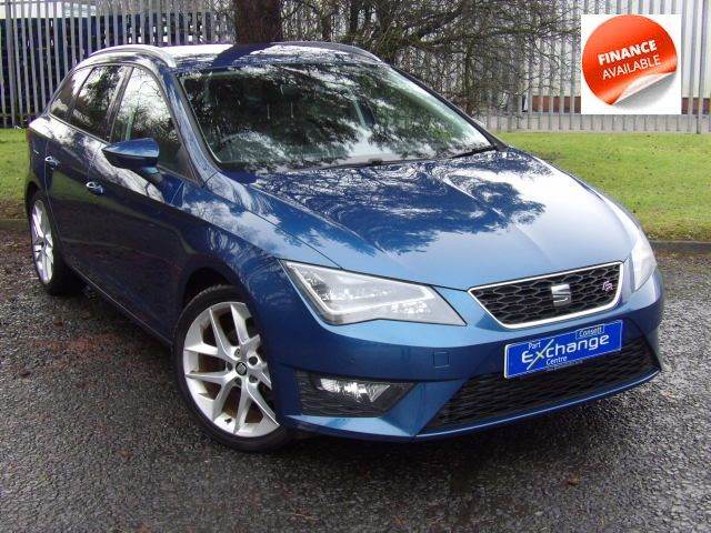 2016 (16) SEAT Leon 2.0 TDi FR Sport Automatic Diesel Estate. VW Diesel engine FSH £35 Road Tax.