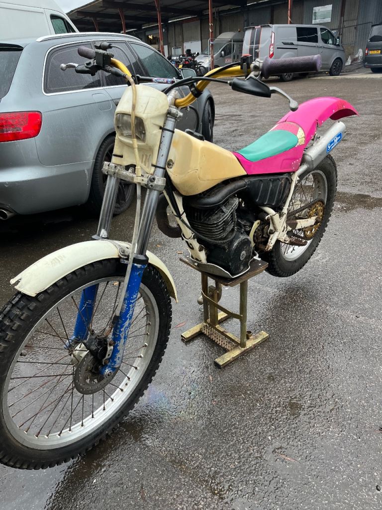 1991 Yamaha TY 250 Pinky Trials Bike Ride Or Restore 
