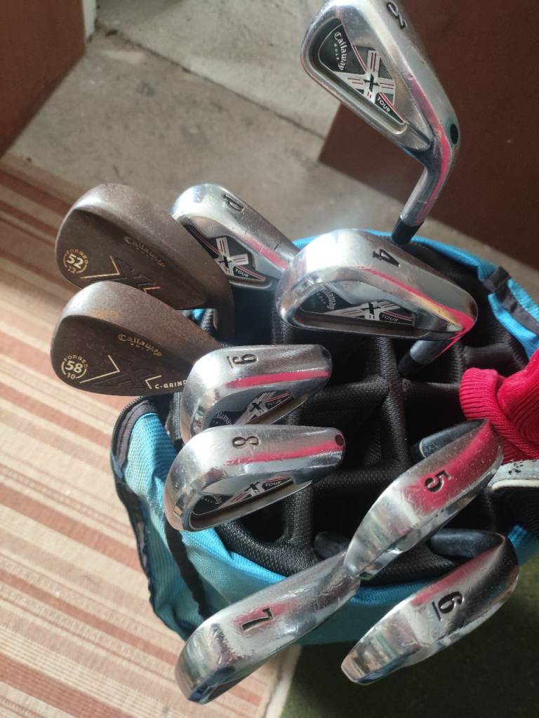 Callaway x forged tour irons 3pw stiff