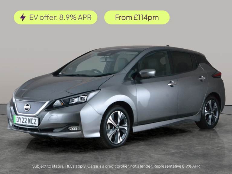 2022 Nissan Leaf 40kWh Tekna Hatchback 5dr Electric Auto (150 ps) - BLIND SPOT ASSIST - LANE Hatc...
