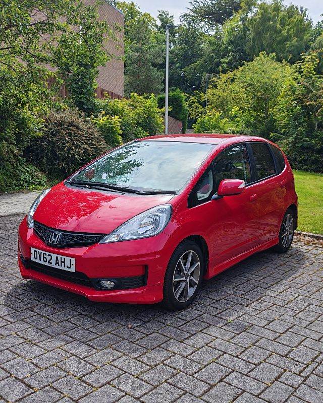 2012 62 HONDA JAZZ SI 1.4 PETROL 17K MILES 5DR HATCHBACK PETROL RED