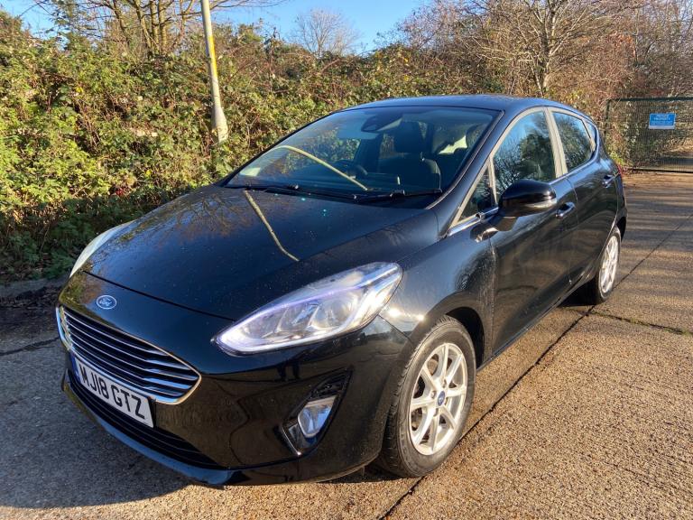 2018 Ford Fiesta 1.0 EcoBoost Zetec 5dr Black 66k Miles Years MOT Warranty HATCHBACK Petrol Manual