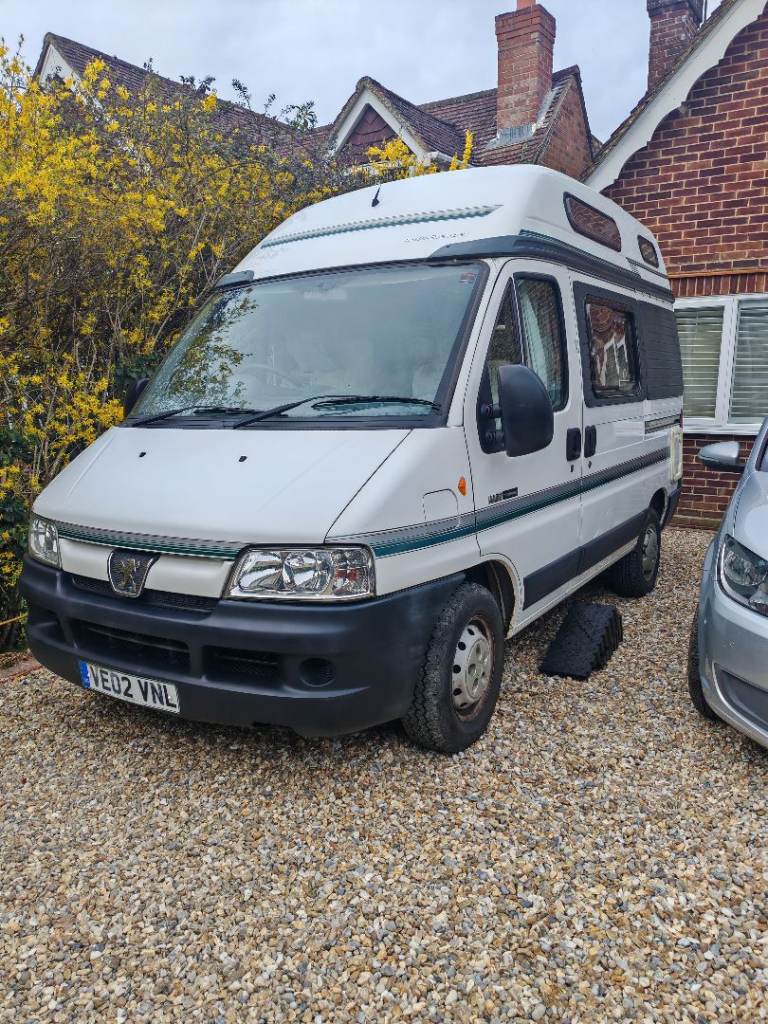 Harmony autosleeper campervan Peugeot boxer 