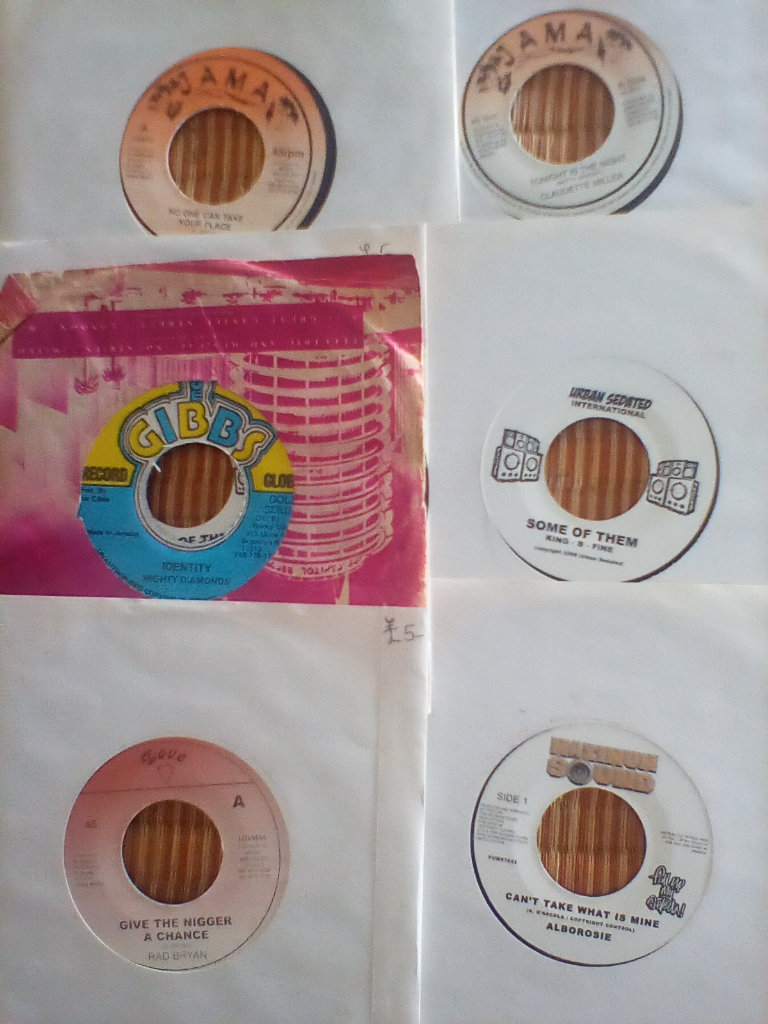 Job lot of reggae 7 inch singles