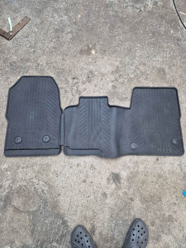 Ford transit custom floor mats rubber