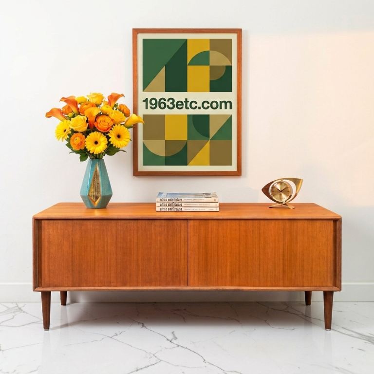 Mid Century Retro 1960s G Plan Teak Sideboard / Vinyl Cabinet FREE LOCAL DELIVERY