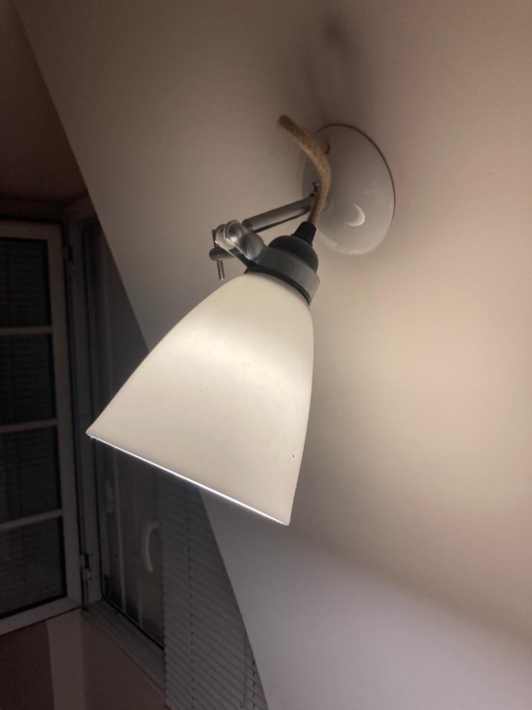 Original BTC Hector Medium Dome Wall Light – Boxed – Excellent Condition
