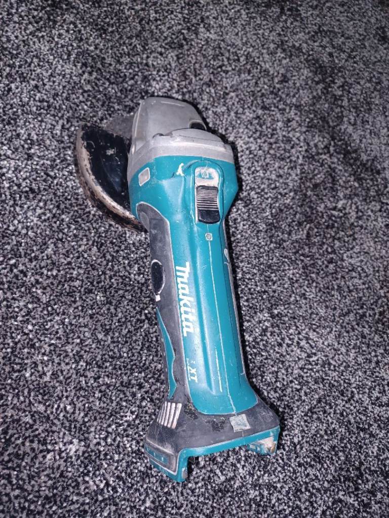 Makita 18V LXT cordless angle grinder