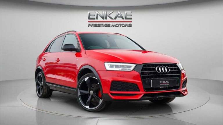 2018 18 AUDI Q3 1.4 TFSI COD BLACK EDITION SUV 5DR PETROL S TRONIC EURO 6 (S/S)