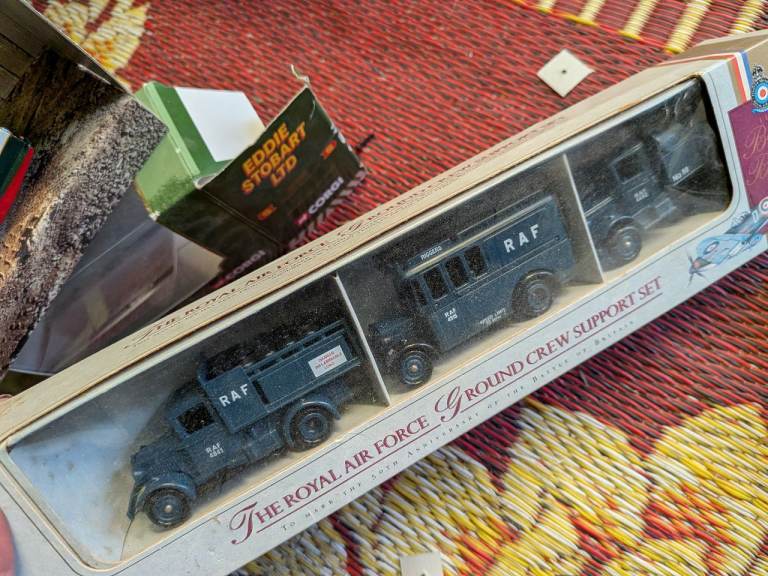 Collectible classic motorcycle vehicle BMW Eddie Stobart Triumph