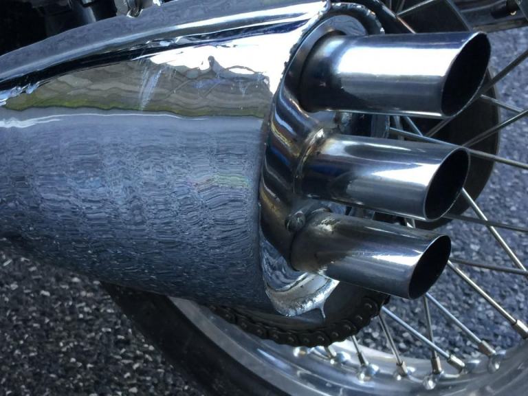 1979 Triumph Trident T160 Legend hand built by Les Williams Classic Cafe Race...