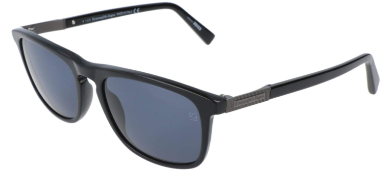 Ermenegildo Zegna Sunglasses EZ0045 Shiny Black