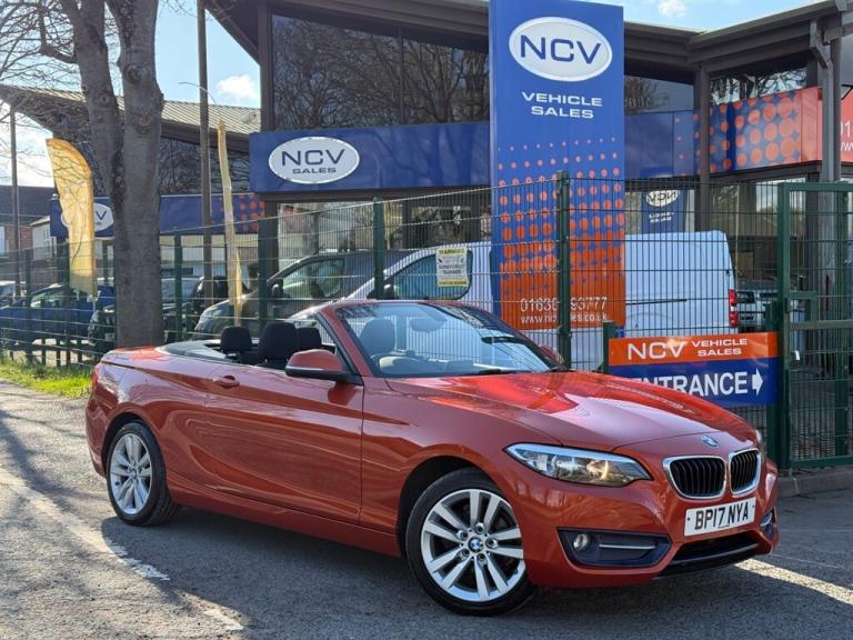 2017 BMW 2 Series 218i Sport 2dr [Nav] CONVERTIBLE PETROL Manual