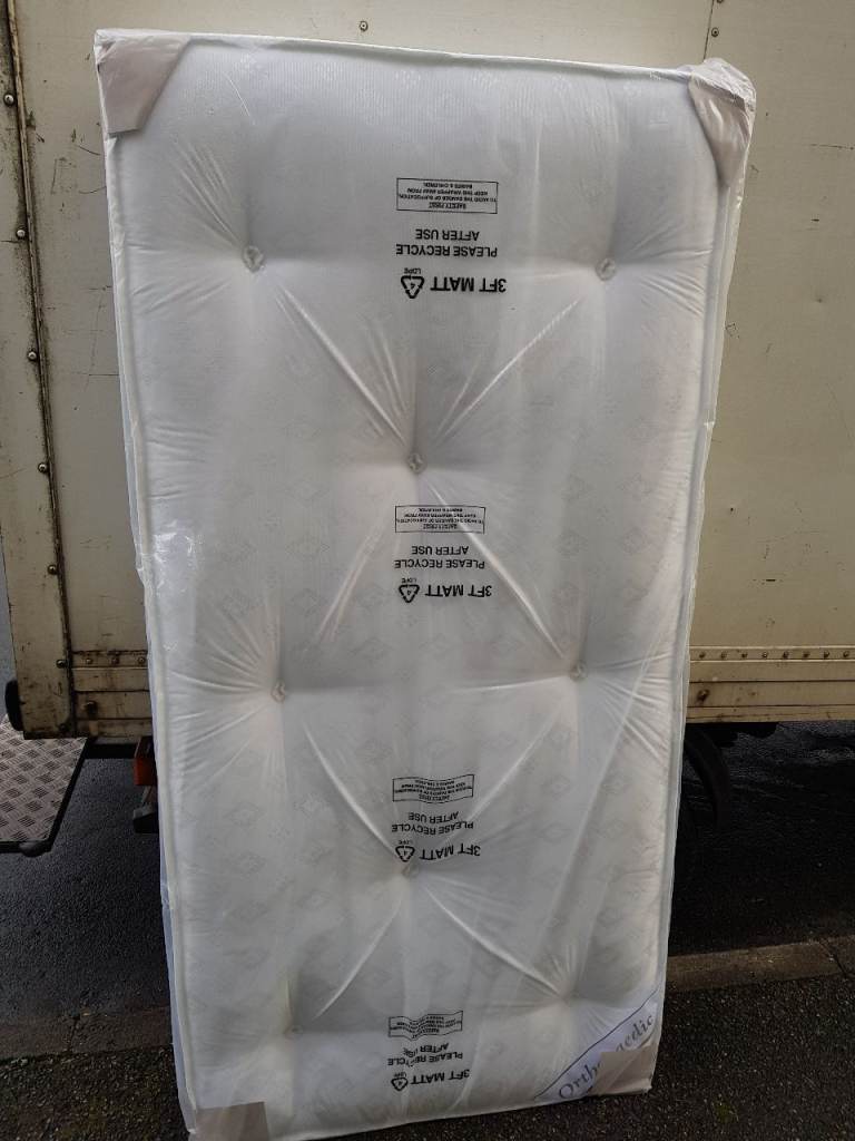 Quilted Brand New Single Mattress , with tufted fabric Free delivery