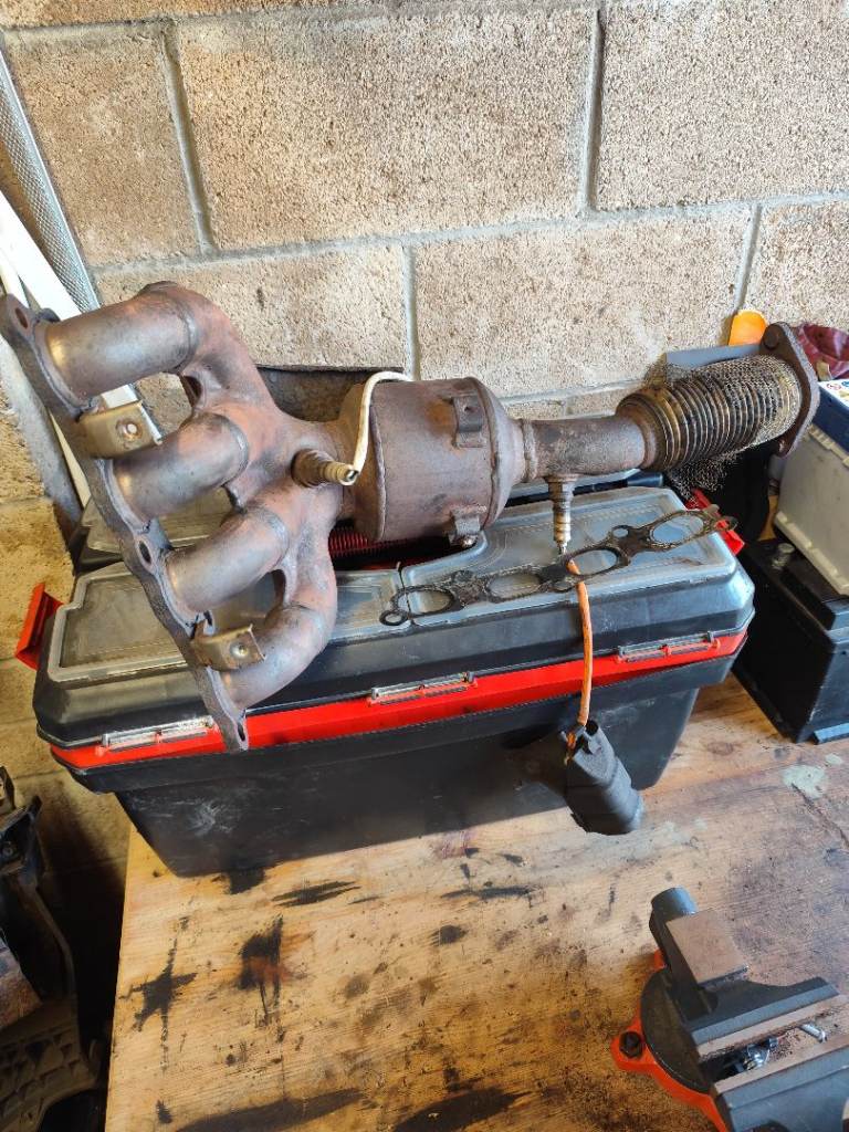 Catalytic converter flexi for ford fiesta MK7