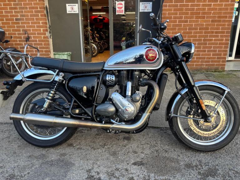 2024 BSA GOLD STAR 650CC SILVER SHEEN LEGACY