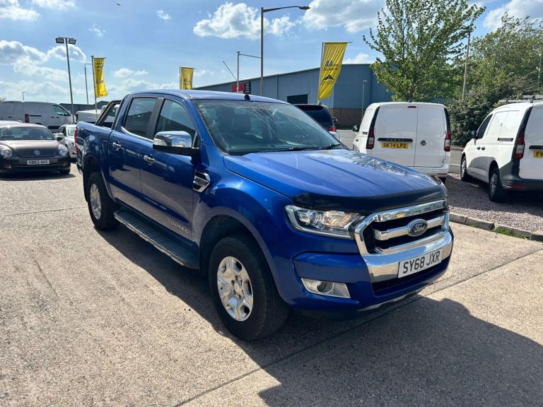 2018 Ford Ranger 2.2 Ranger Limited Edition 4x4 Double Cab TDCi 4WD 5dr Pickup Diesel Manual