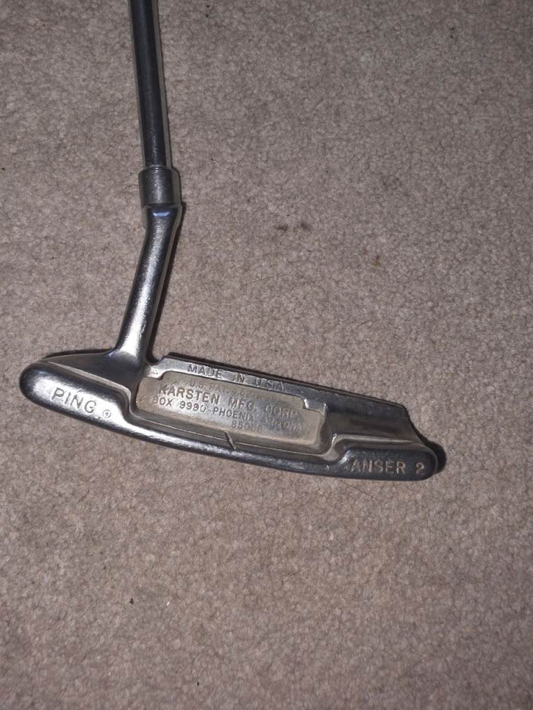 Ping Anser Karsten Co Dalehead Putter Rocker Sole RH 35