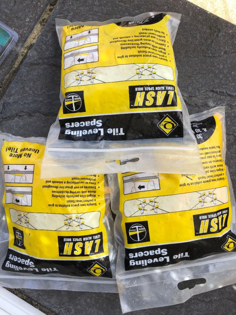 3 Packs of Tile Levelling Clips