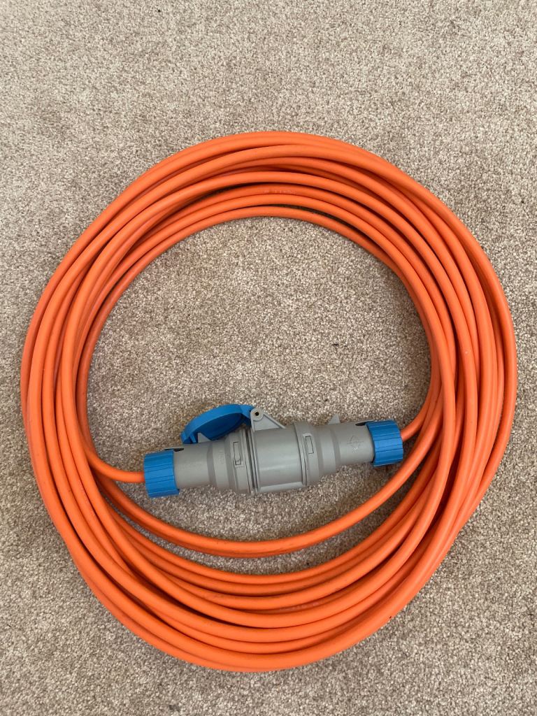 25 m caravan or campervan lead 