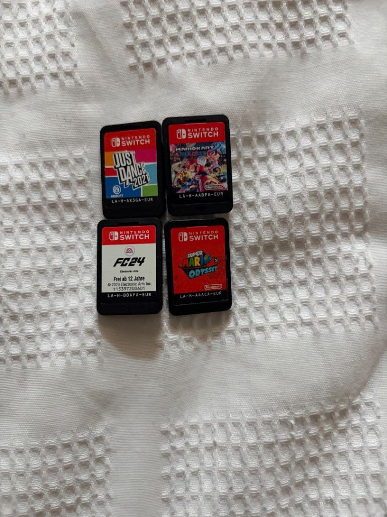 Nintendo Switch games (no case) 