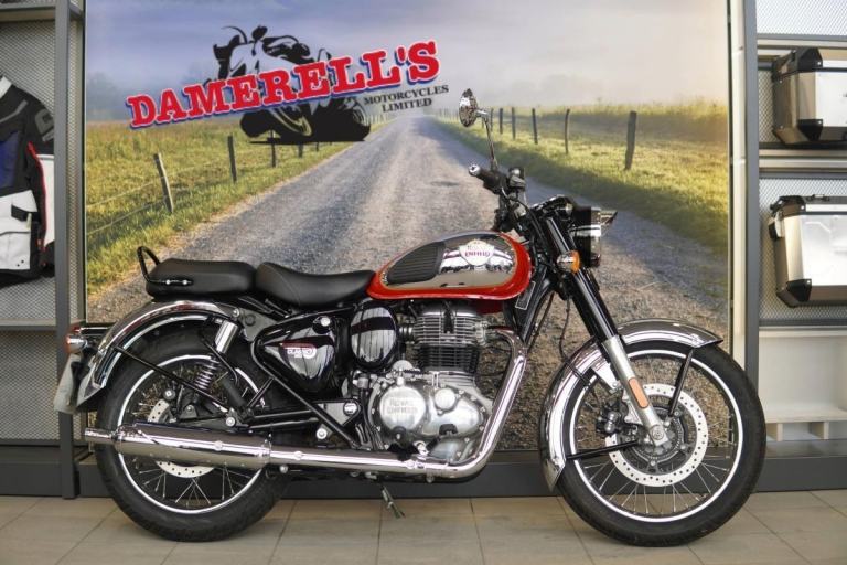 2024 ROYAL ENFIELD CLASSIC 350 CHROME/RED MOTORCYCLE