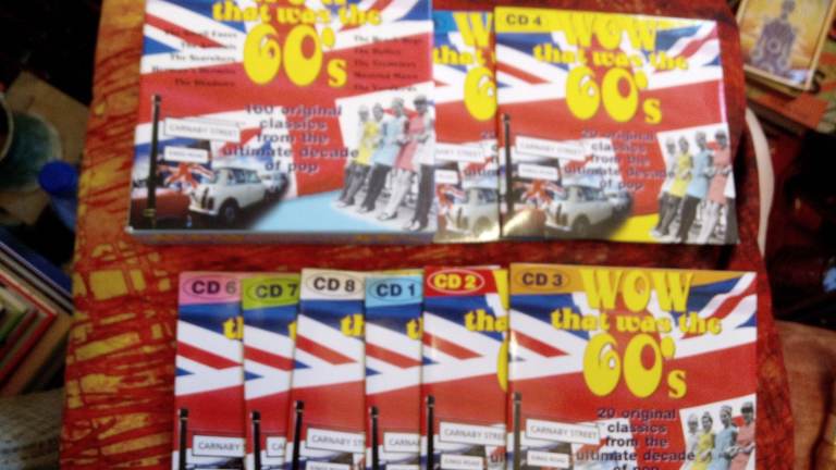 WOW THAT WAS THE SIXTIES 8 CD BOX SET UNPLAYED