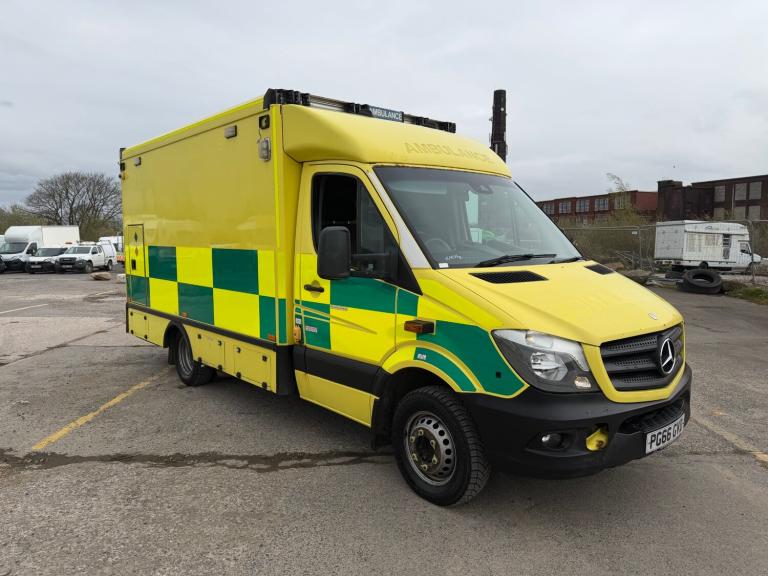 2017 MERCEDES SPRINTER 519CDI 3 LITRE V6 EX AMBULANCE EURO6 PRICE IS PLUS VAT 