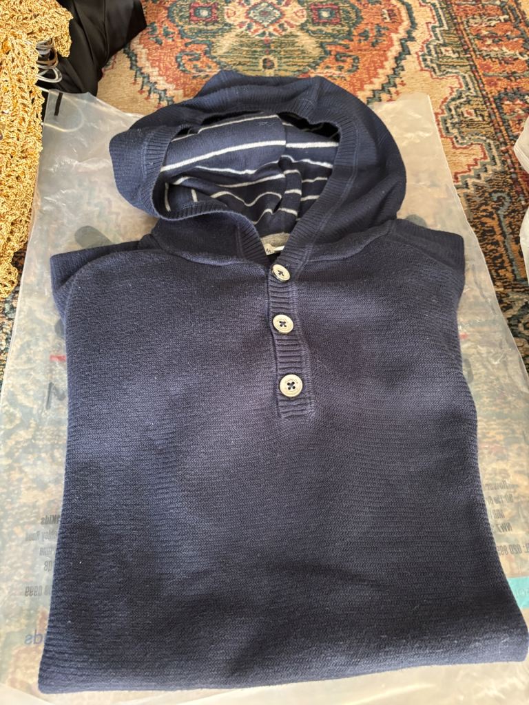 A hoodie from Maximo Dutti 13/14 years old