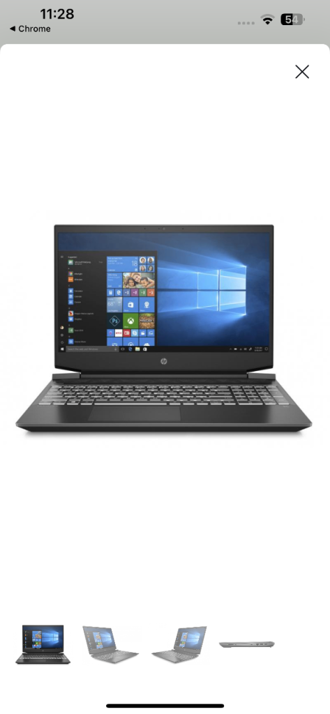 Gaming laptop HP pavilion 