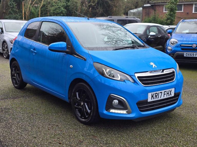 2017 Peugeot 108 1.2 PureTech Allure Euro 6 3dr Hatchback Petrol Manual