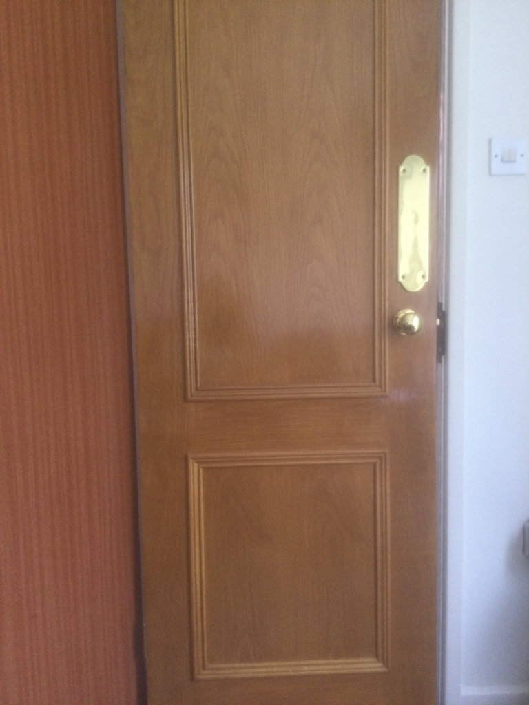 Solid wood oak veneer Doors