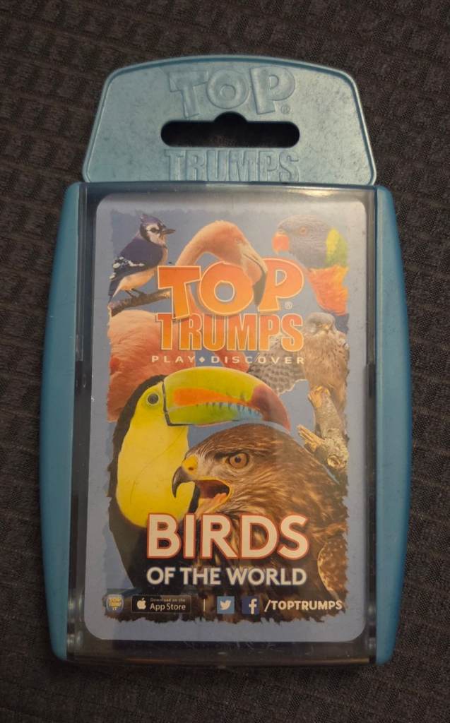 Top trumps birds of the world 