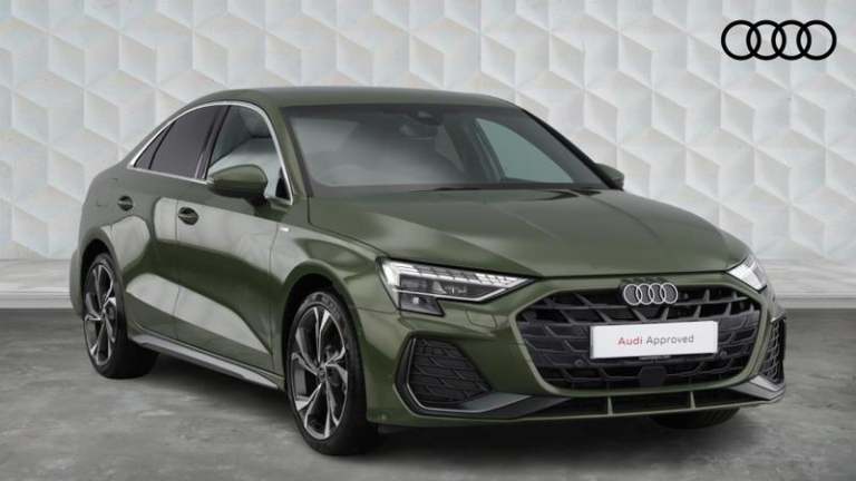 image for 2025 Audi A3 S line 30 TFSI  116 PS S tronic Automatic Saloon Petrol Automatic